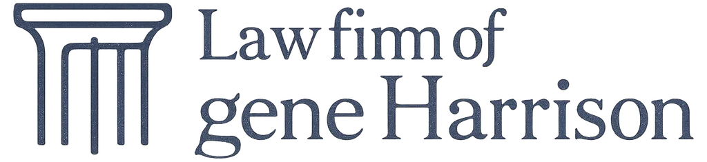 Law firm of gene Harrison